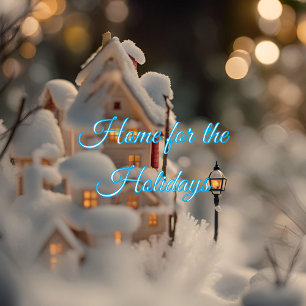 Home for the Holidays Ornament Card