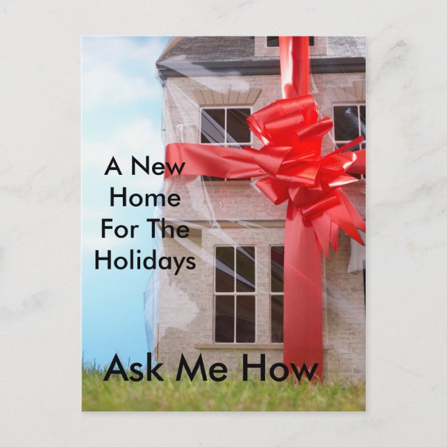 Home For The Holidays Postcard (Front)