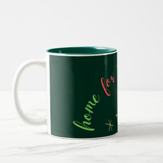 "Home for the Holidays" Speciality Forest Mug (Left)