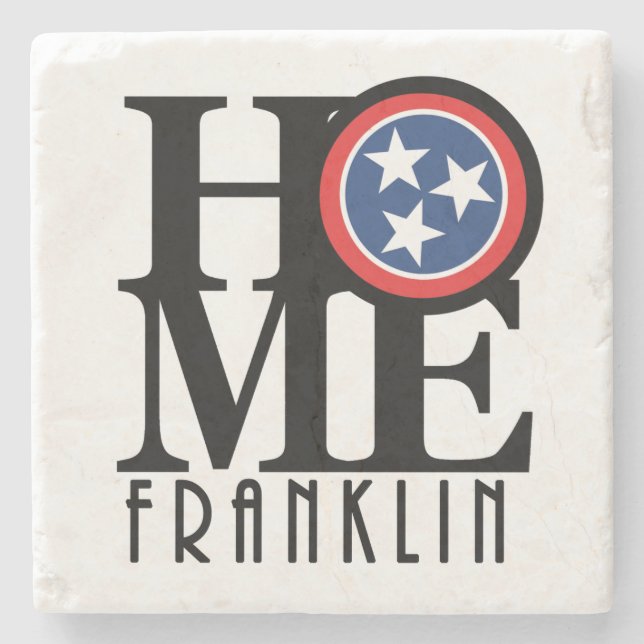 HOME Franklin Stone Coaster (Front)
