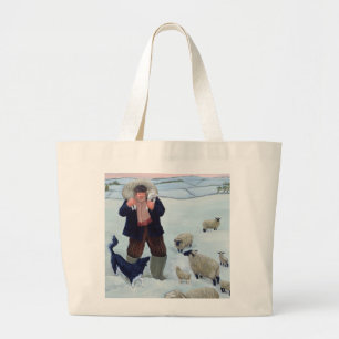 Home from the Fold Large Tote Bag