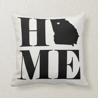 Home Georgia State Pillow CHOOSE YOUR COLOR