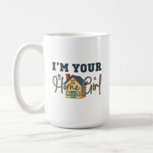 Home Girl Realtor Personalized Real Estate Agent Coffee Mug