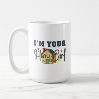 Home Girl Realtor Personalized Real Estate Agent Coffee Mug