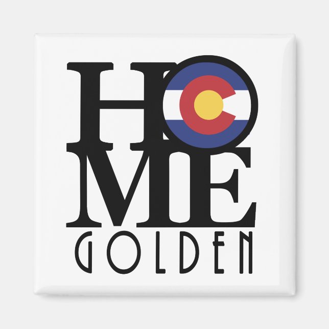 HOME Golden CO Magnet (Front)