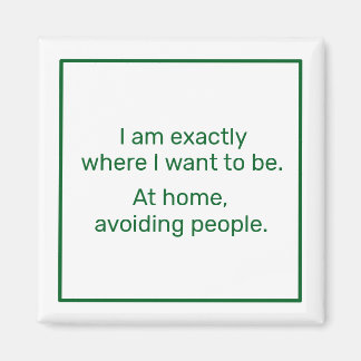 Home (green) magnet