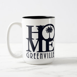 HOME Greenville SC 15oz Two-Tone Coffee Mug