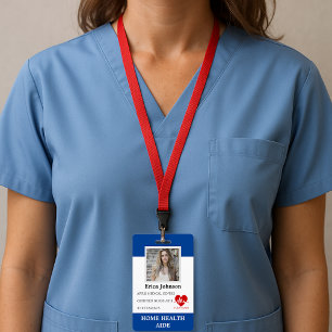 Home Health Aide Certified Nurse Aide home care Badge