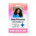 Home Health Aide / Certified Nurse Aide Photo ID