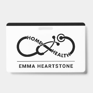 Home Health Care Nurse Caregiver Badge