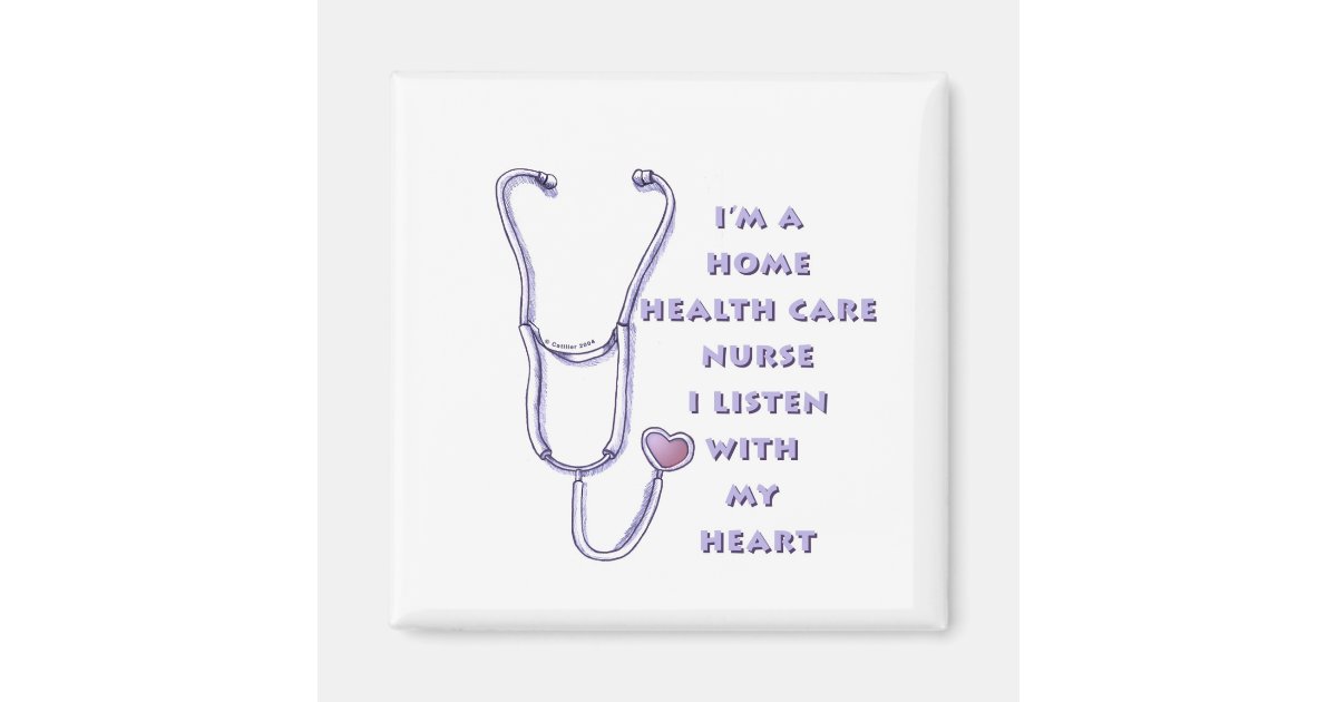 Home Health Care Nurse Heart Zazzle