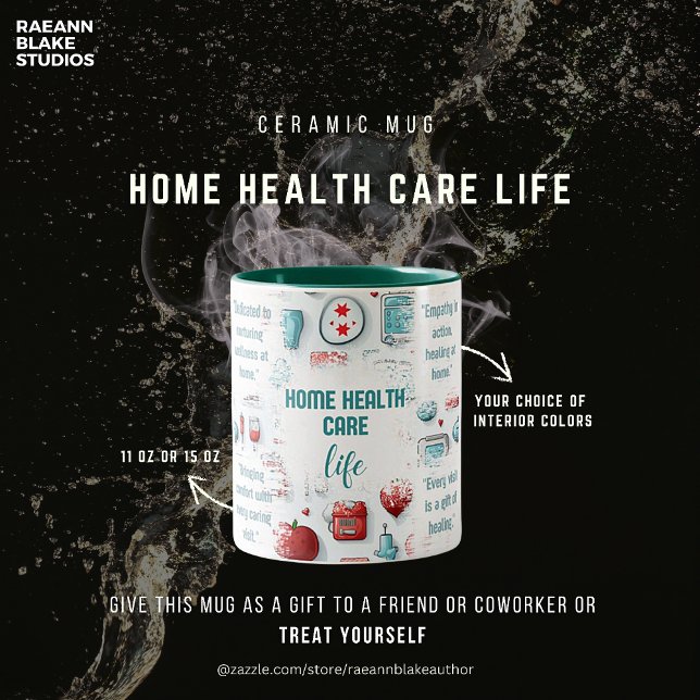 Home Health Care Workers Ceramic Mug (Creator Uploaded)