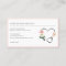 Home Health Nurse Floral Stethoscope