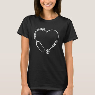 Home Health Nursing Badge Reel Home Health Nurse B T-Shirt