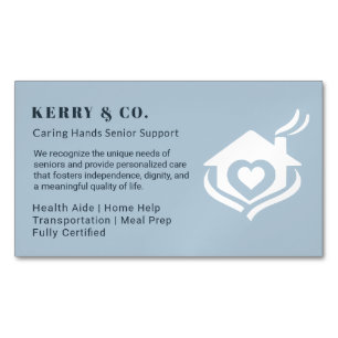 Home Help Business Card – Professional & Caring 