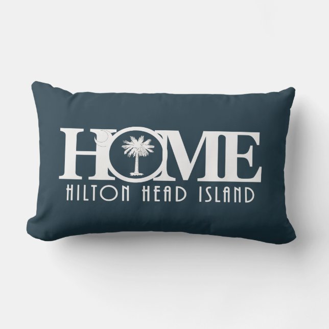 HOME Hilton Head Island  Lumbar Pillow (Front)