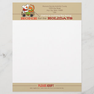 Home Holidays Patch Rusty Christmas Letter Paper