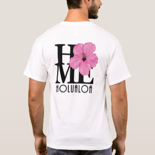 home Holualoa Pink (back print) T-Shirt