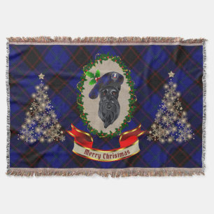 Home/Hume Scottie Dog Christmas Throw Blanket