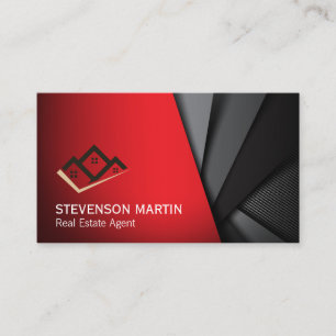 Home Icon   Abstract Background Business Card