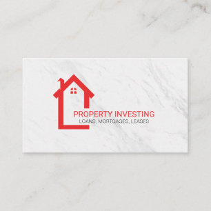 Home Icon   Real Estate   Marble Business Card