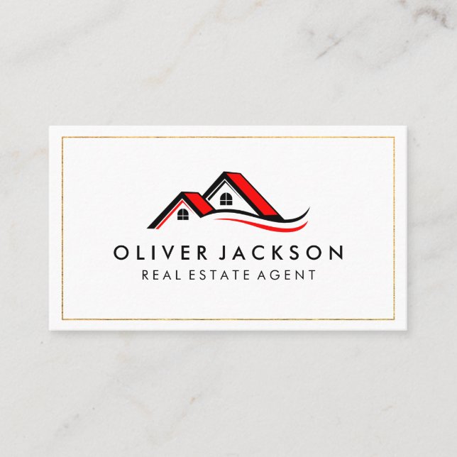 Home Icons Business Card (Front)