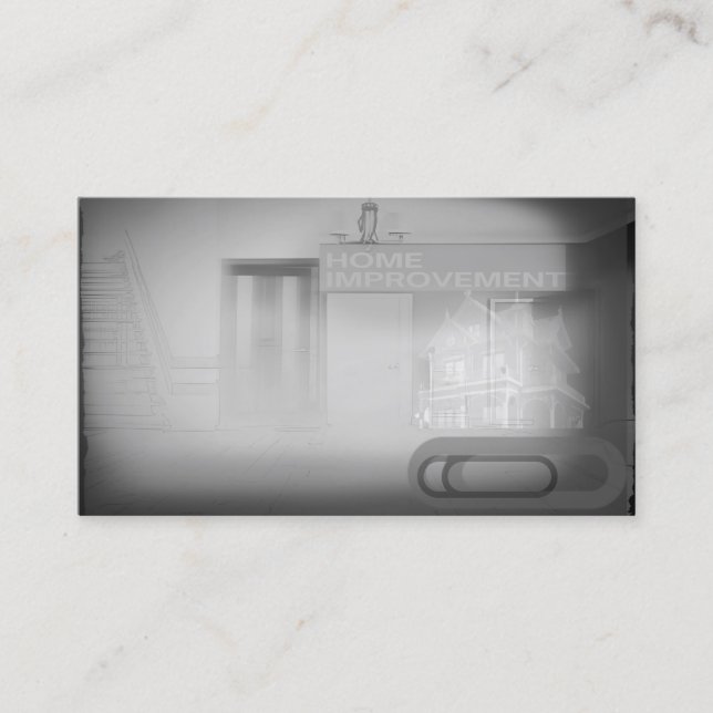 Home Improvement Blank Template Business card (Front)