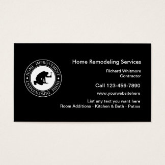 Home Improvement Business Cards And Business Card Templates Zazzle Canada Home Improvement Business Card Template