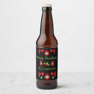 Home Improvement Christmas Gifts Beer Bottle Label