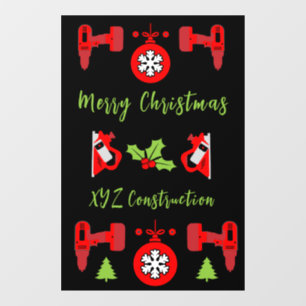 Home Improvement Christmas Gifts Window Cling