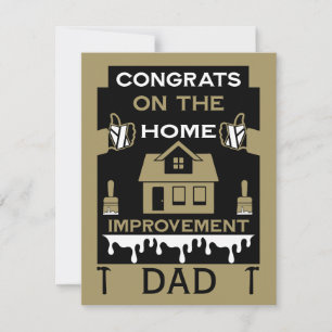 Home Improvement Congratulation Card