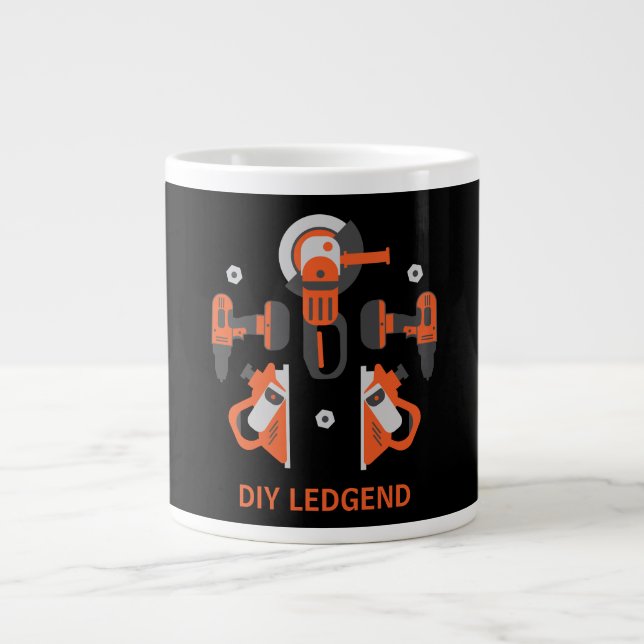 Home Improvement Large Coffee Mug (Front)