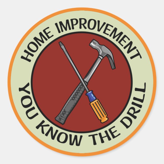 Home Improvement Sticker (Front)