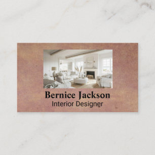 Home Interior Modern Business Card