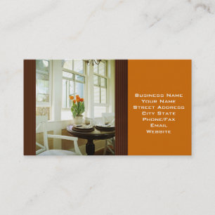 Home Interiors Business Card