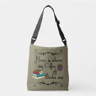 Home is crossbody bag
