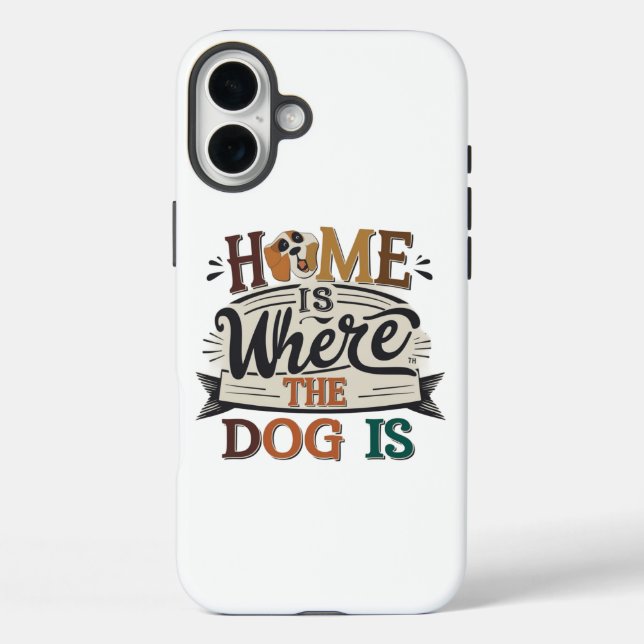 Home Is Dogs Case-Mate iPhone Case (Back)