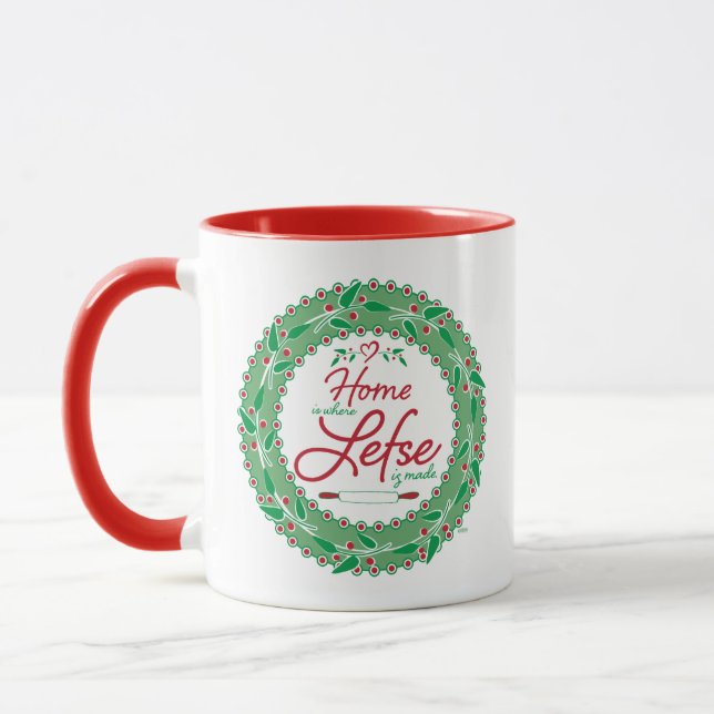 Home is Where Lefse is Made! Mug (Left)