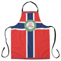 Home is Where Lefse is Made! Norwegian Flag