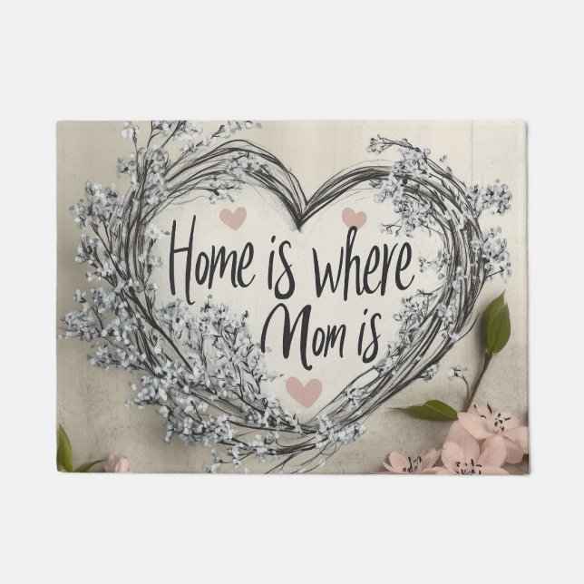 Home is where Mom is Doormat (Front)