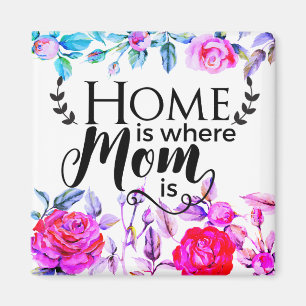 Home Is Where Mom Is Magnet