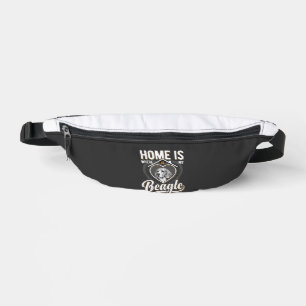Home Is Where My Beagle Is_1 Fanny Pack