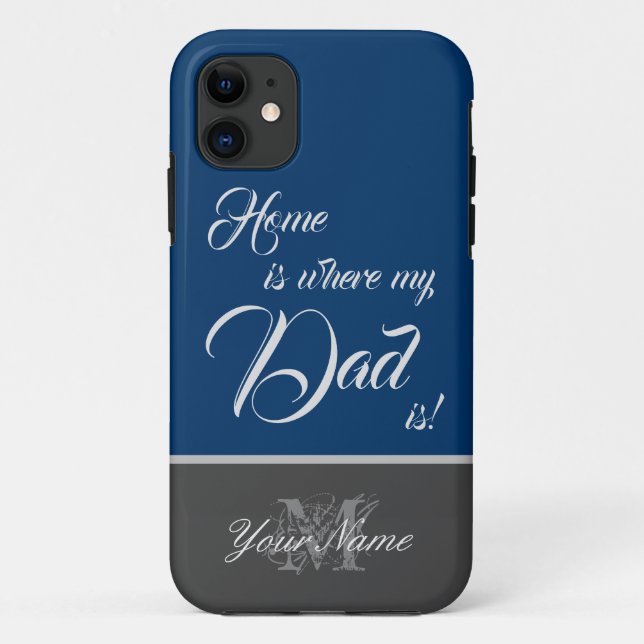 Home is where my Dad is! Case-Mate iPhone Case (Back)