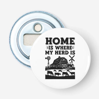 Home is Where My Herd Is Bottle Opener