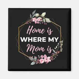 Home Is Where My Mom Is Magnet