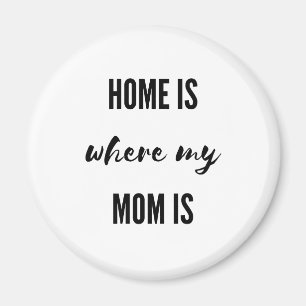 HOME is where my MOM Magnet