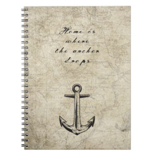 Home is where the anchor drops notebook