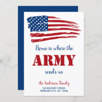 Home Is Where The Army Sends Us Military Moving  A