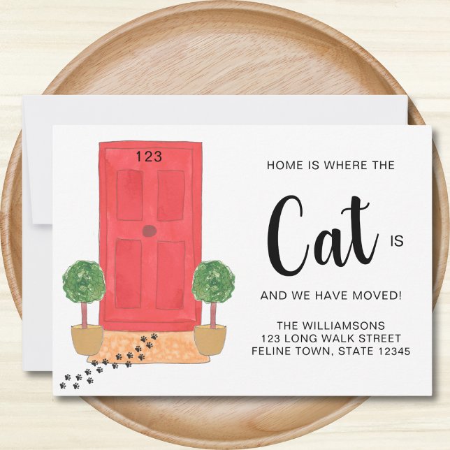 Home is Where The Cat Is We Have Moved Announcement (Creator Uploaded)