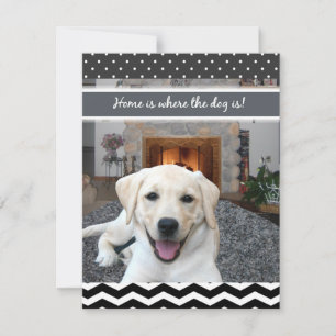 Home is where the dog is invitation